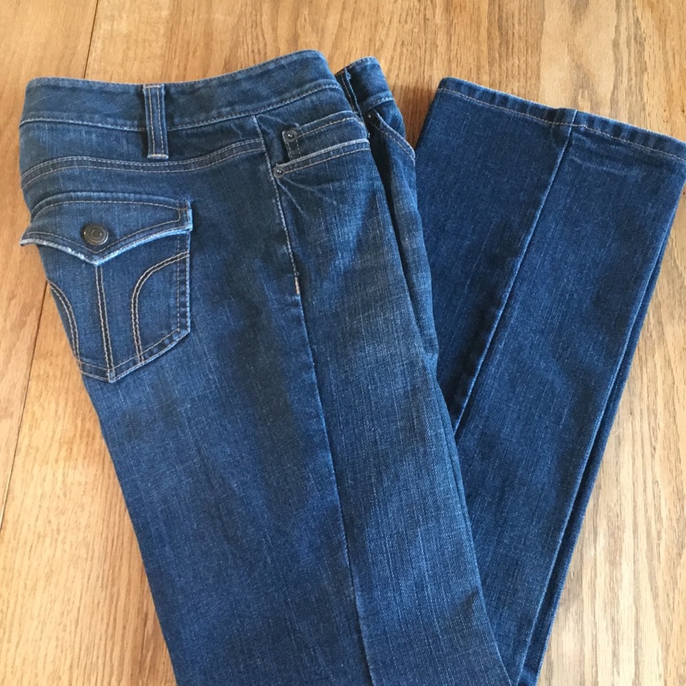 Anne Taylor Loft Slim Boot jeans